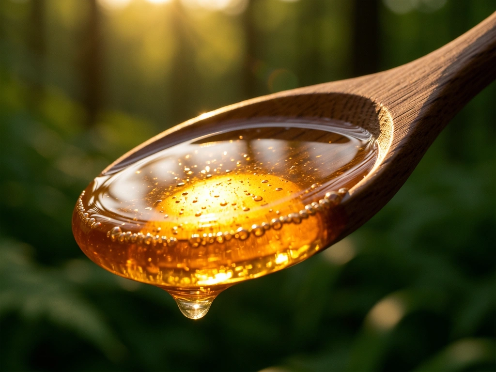 Prirodna tekstura zlatnih ulja